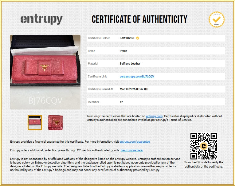 Saffiano Cuir Leather Continental Wallet