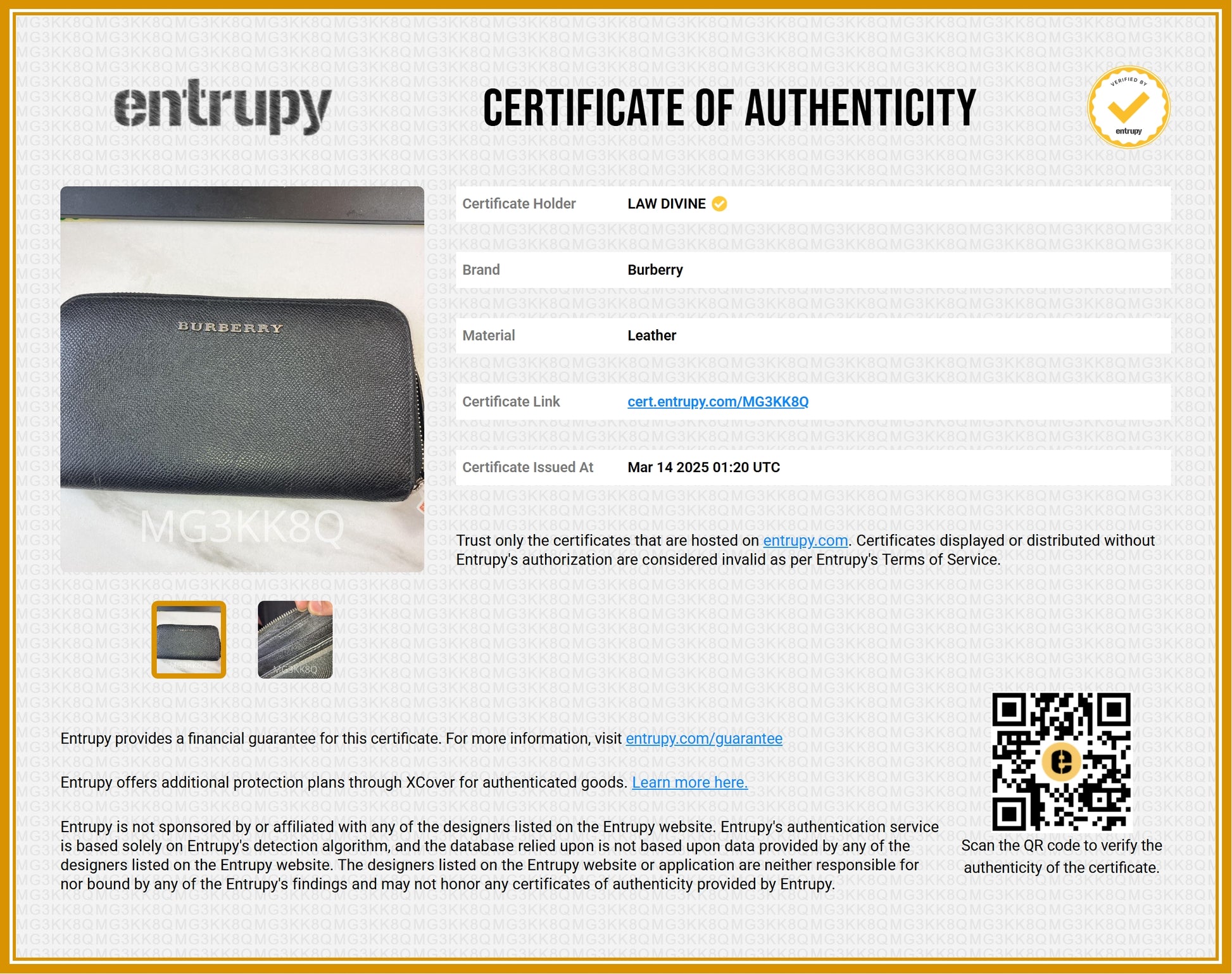 Calfskin Zip Around Wallet Black