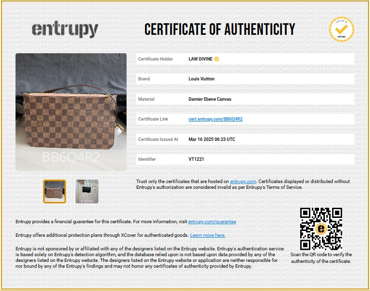 Neverfull Pochette Damier Large