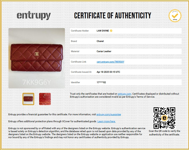 Caviar Quilted Large Gusset Flap Wallet Red