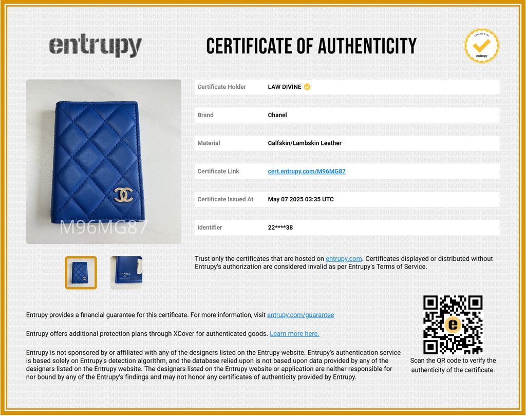 Quilted Leather CC Bifold Card Case