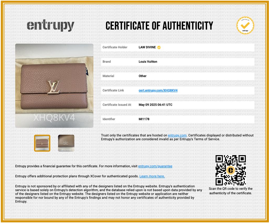 Leather Compact Wallet