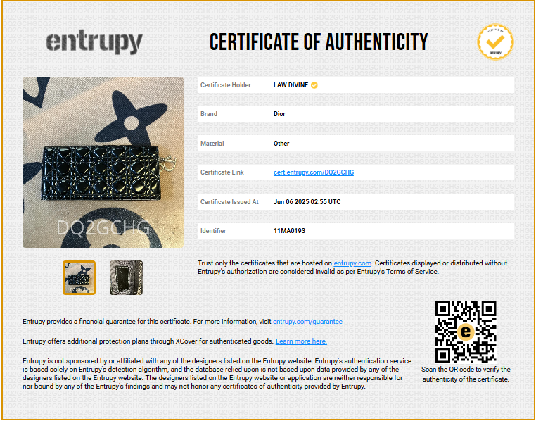 Lady Dior Clutch on Chain Cannage Quilt Patent