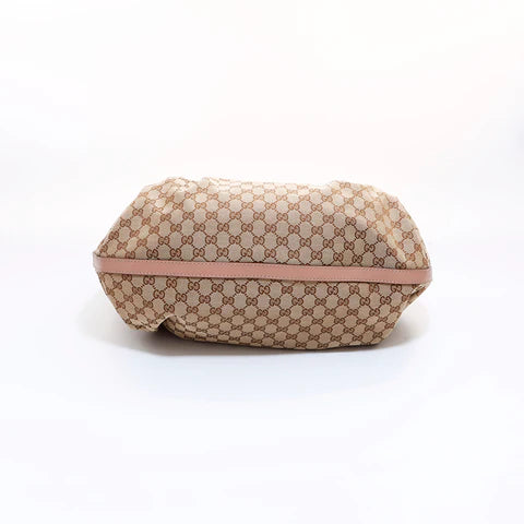 Monogram Medium Scarlett Studded Tote Pink - TWINS
