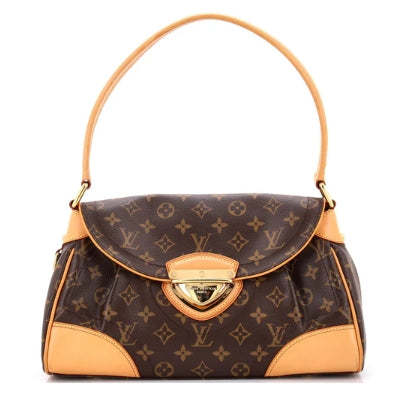 Beverly Handbag Monogram Canvas MM