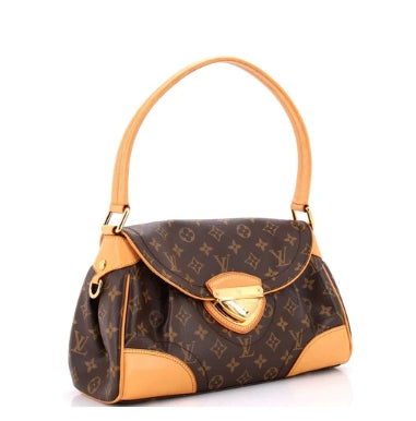 Beverly Handbag Monogram Canvas MM
