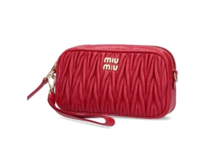 Metelasse Nappa Pouch Pink twins