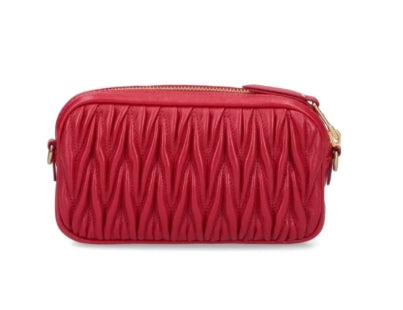 Metelasse Nappa Pouch Pink twins