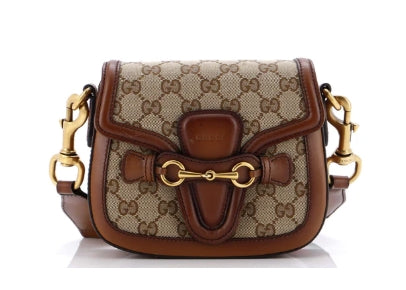 GG Canvas Lady Web Small Shoulder Bag twins