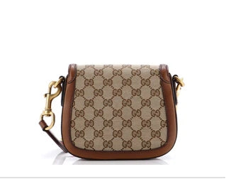GG Canvas Lady Web Small Shoulder Bag twins