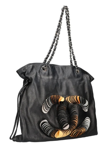 CC Disc Bon Bon Tote Lambskin Small twins