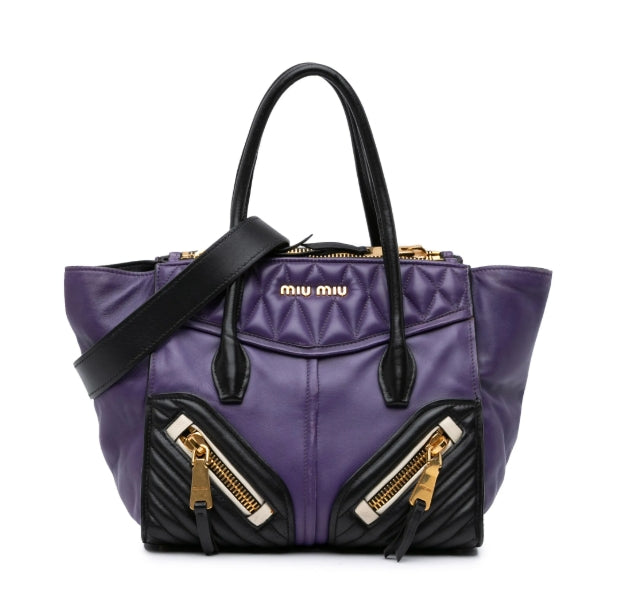 Biker Convertible Tote Leather