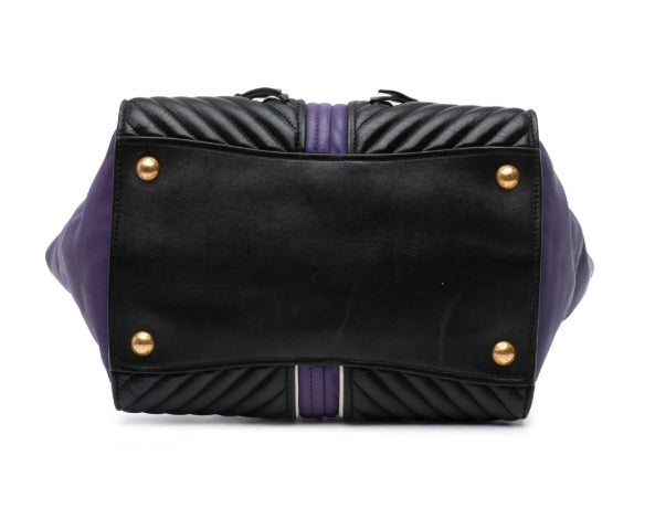 Biker Convertible Tote Leather