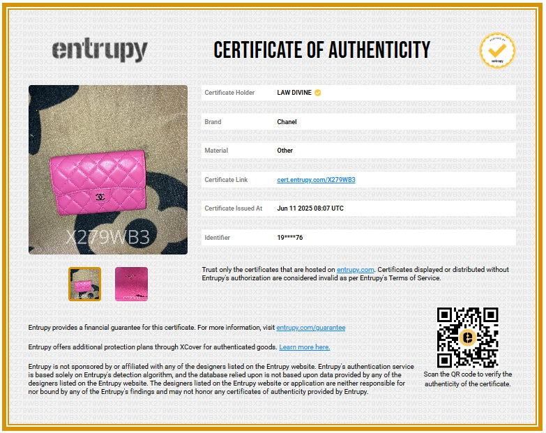 Caviar Quilted Medium Flap Wallet Fuchsia
