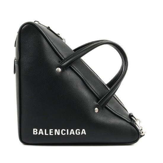 Triangle Logo Shoulder Bag - twins