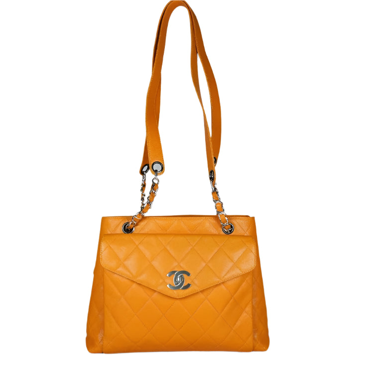 Caviar Front Pocket Shoulder Bag