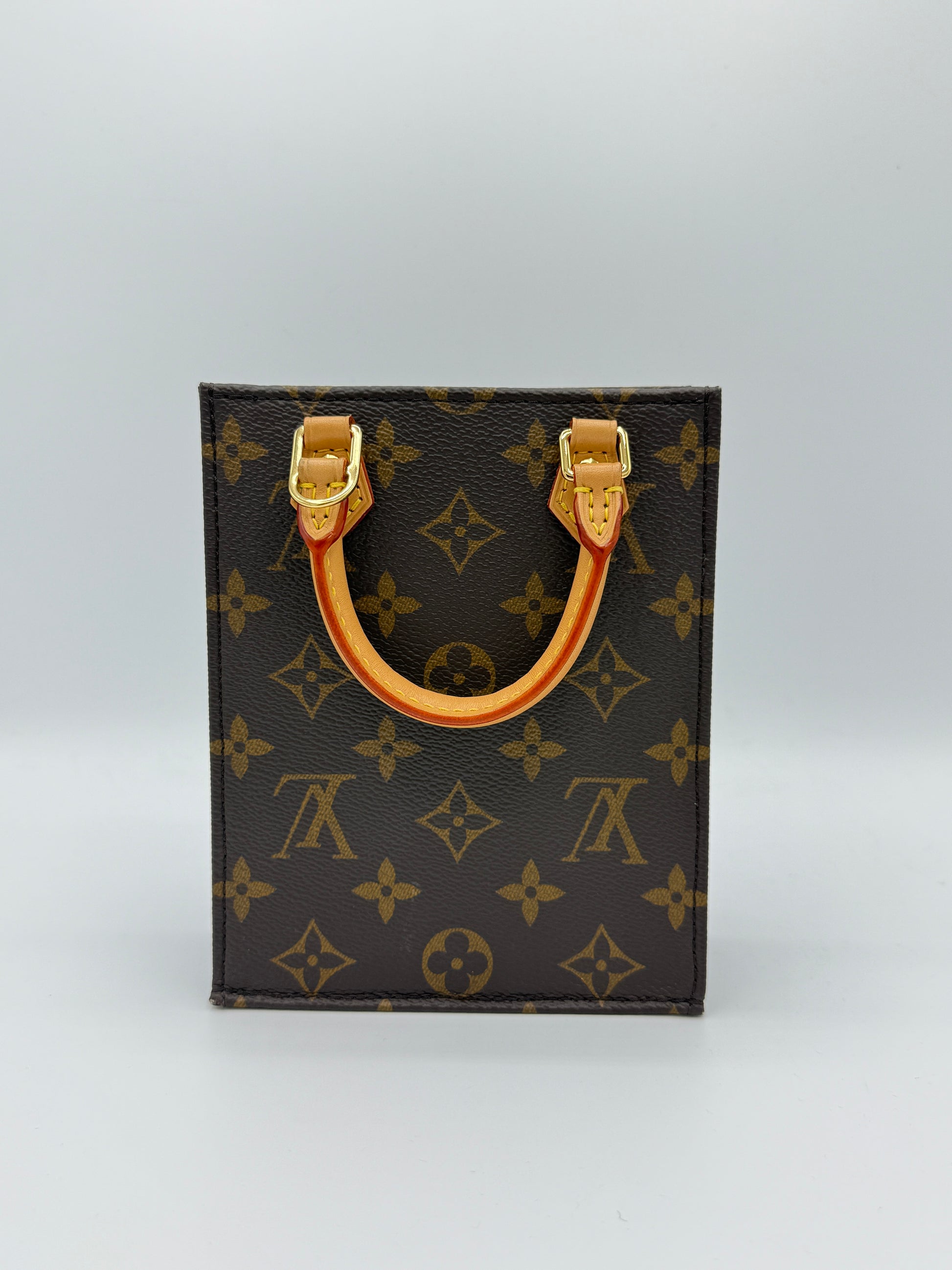 Petit Sac Plat Bag Monogram Canvas