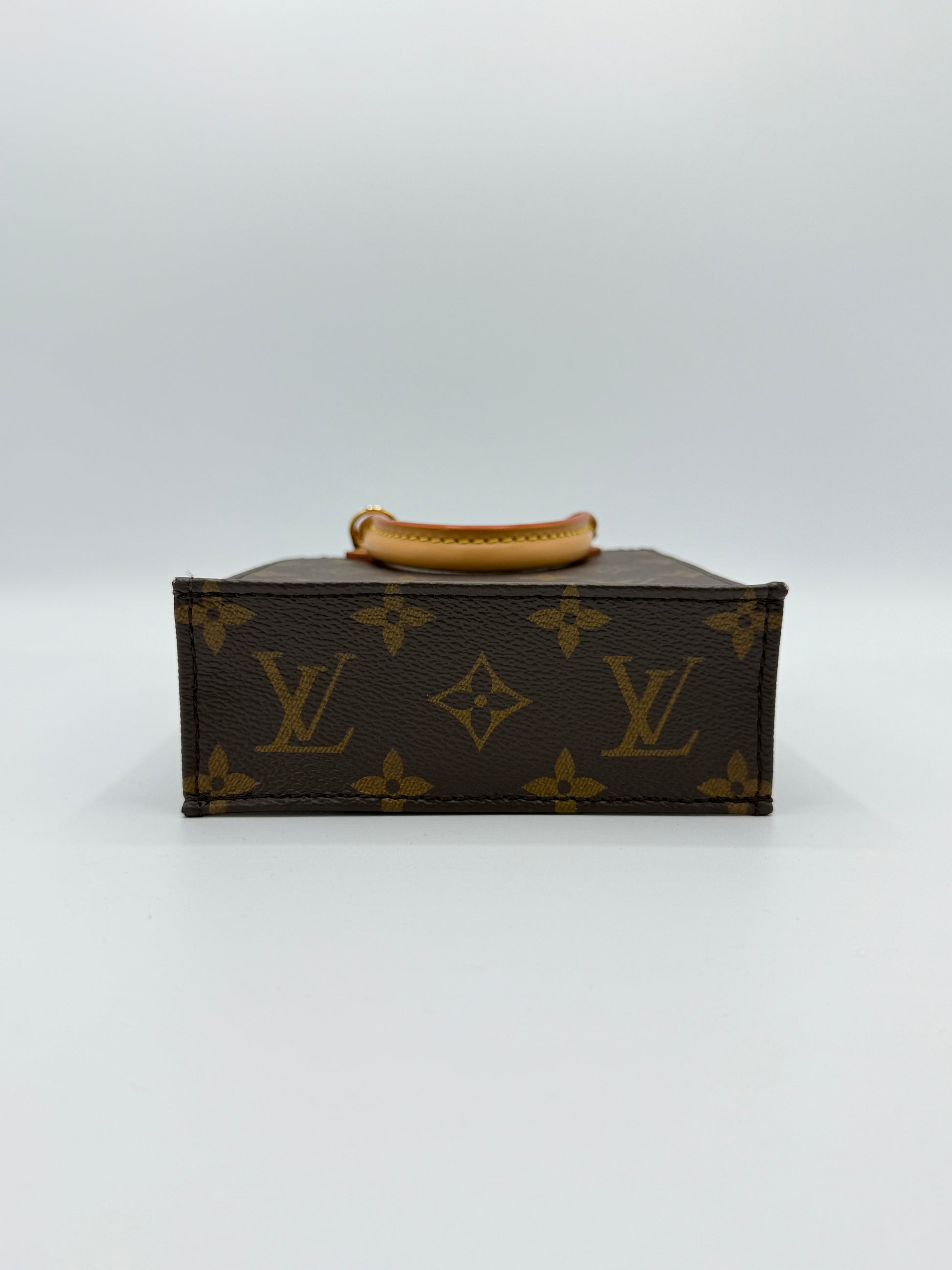 Petit Sac Plat Bag Monogram Canvas