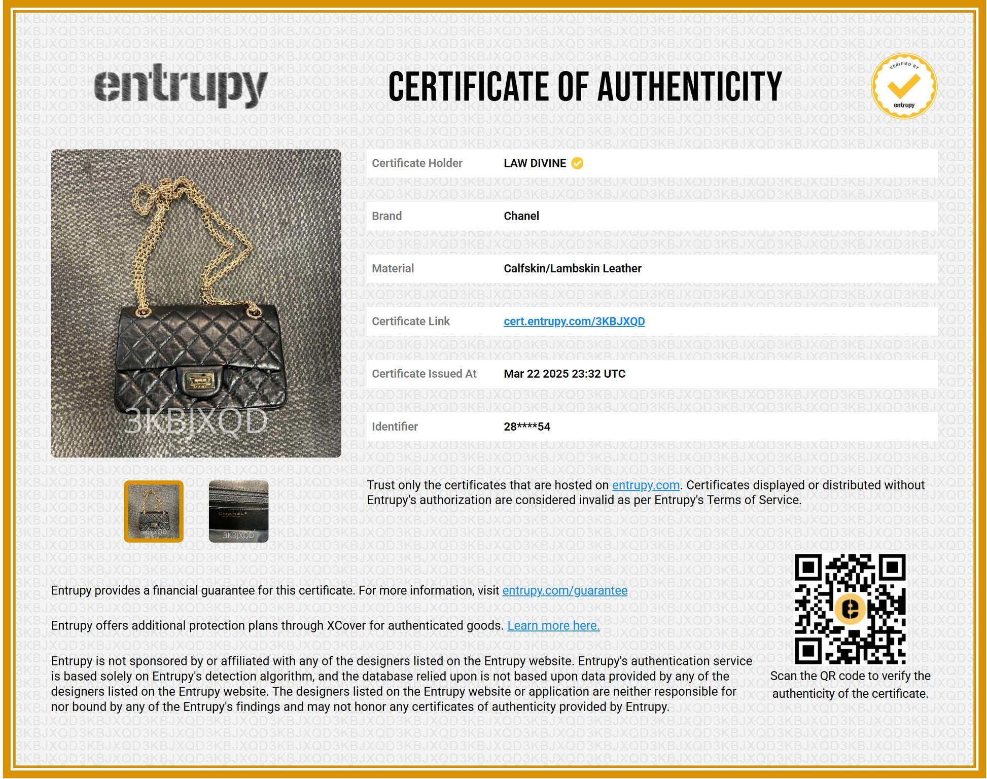 Chanel 2.55 leather crossbody bag