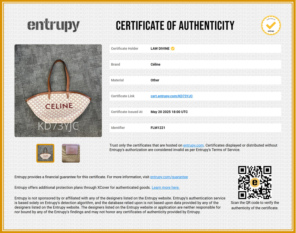 Calfskin Canvas Triomphe Large Couffin White