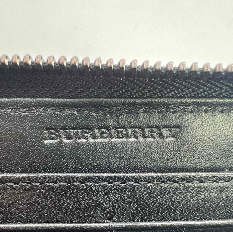 Burberry Nova Check Large Ziggy Zip Around Wallet W23304