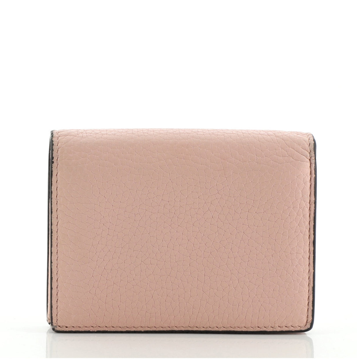 Animalier Flap Card Case Leather Wallet Twins