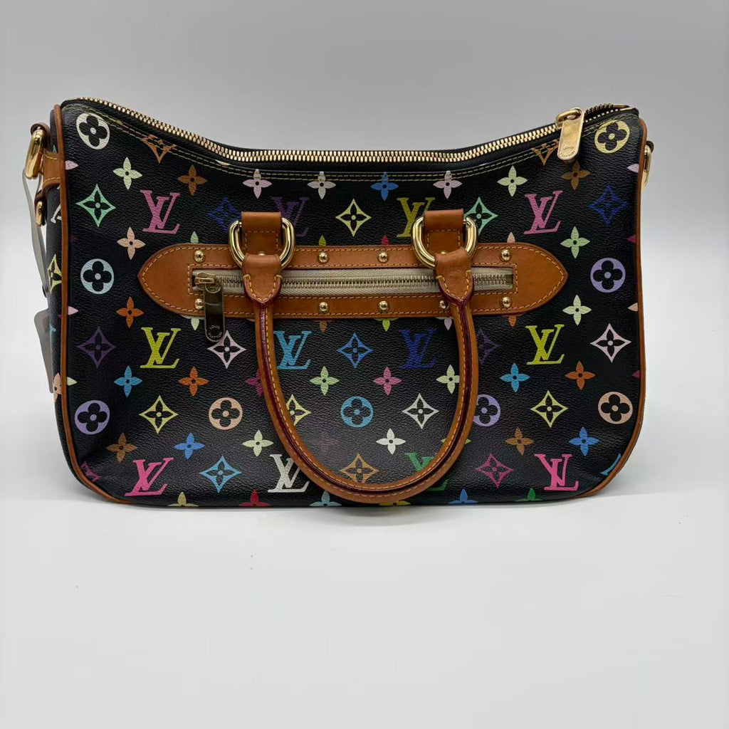 Monogram Multicolor Rita Black twins
