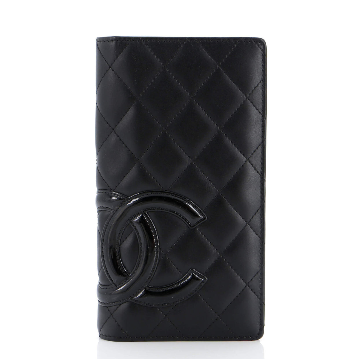 Cambon Bifold Wallet Quilted Lambskin Long