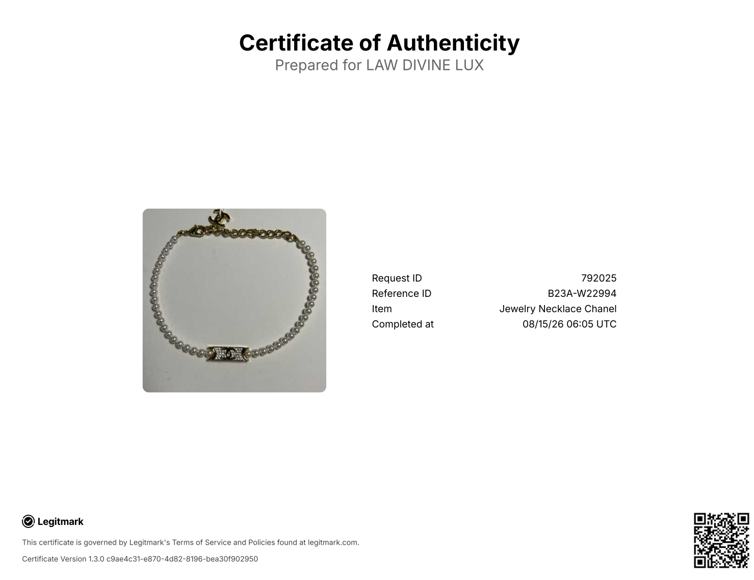 Chanel Metal Marble CC Chain Choker Necklace Gold Twins W22994