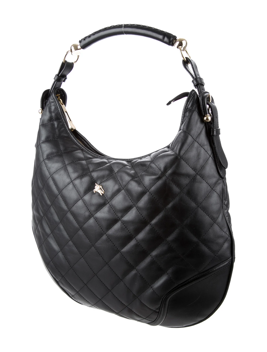 Hoxton Hobo Quilted Leather Large Twins