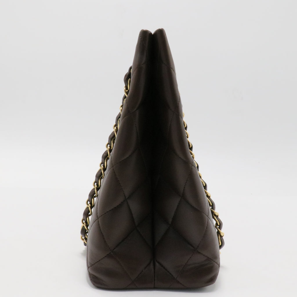 Vintage CC Chain Tote Quilted Lambskin Twins