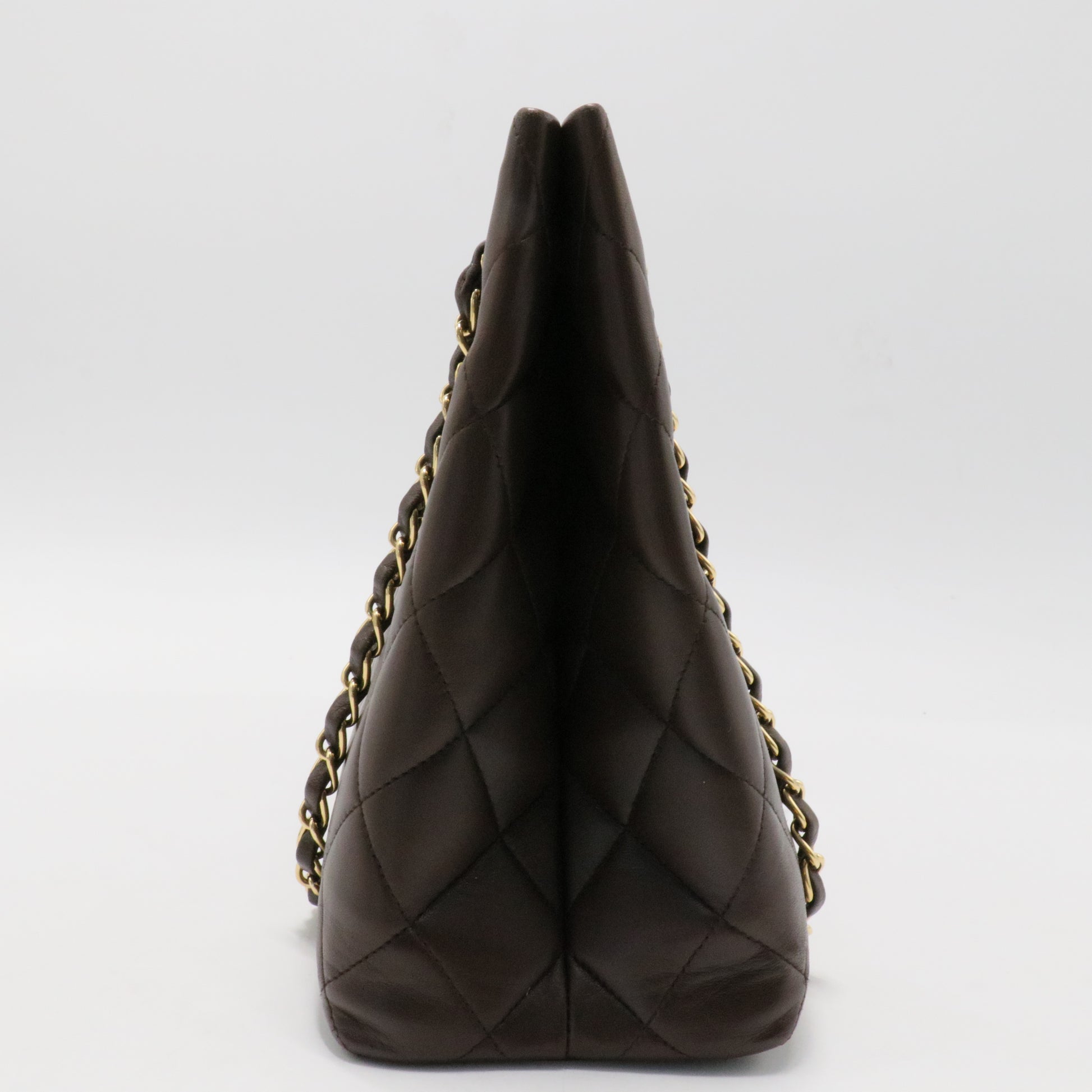 Vintage CC Chain Tote Quilted Lambskin Twins