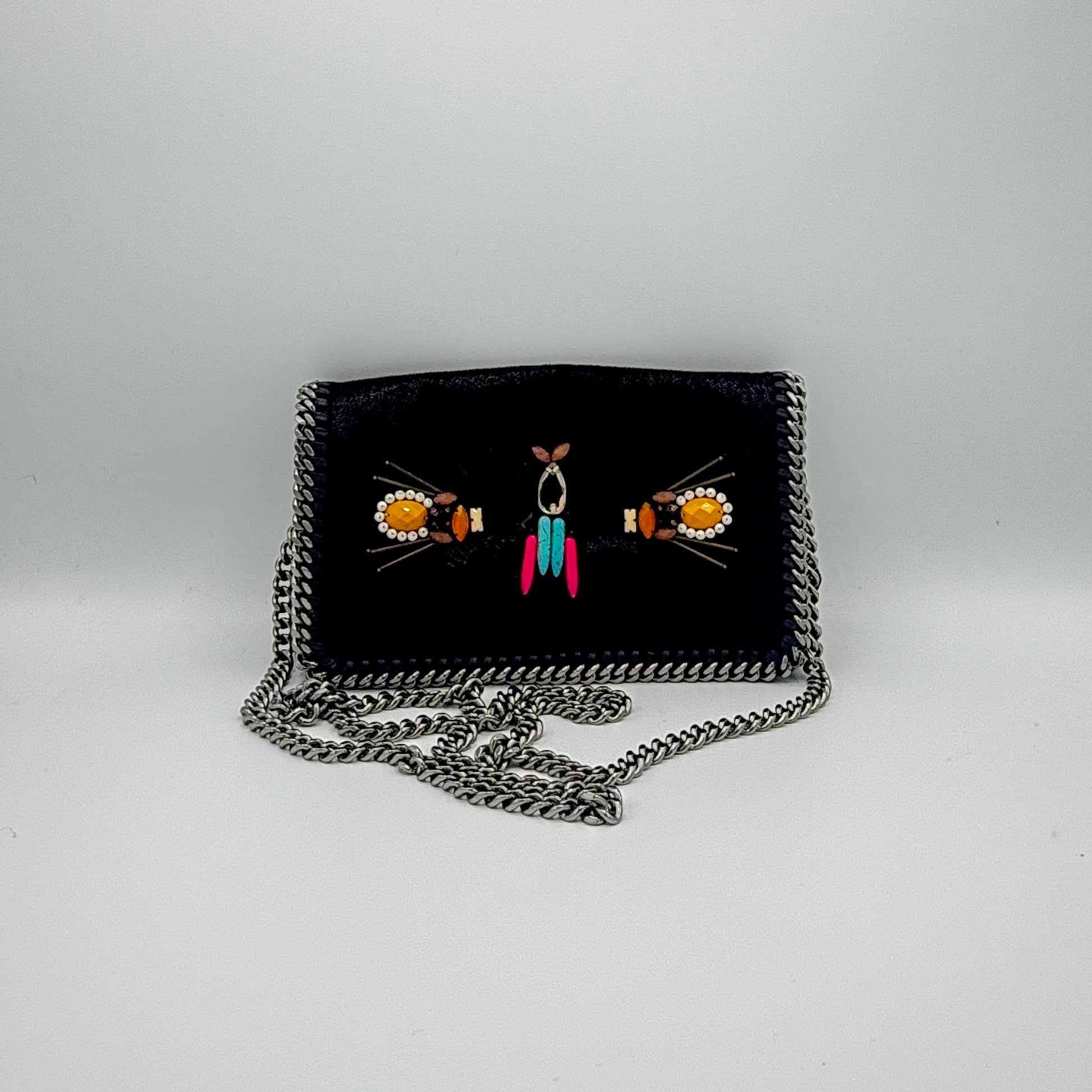 Vegetarian Leather Clutch GISEL