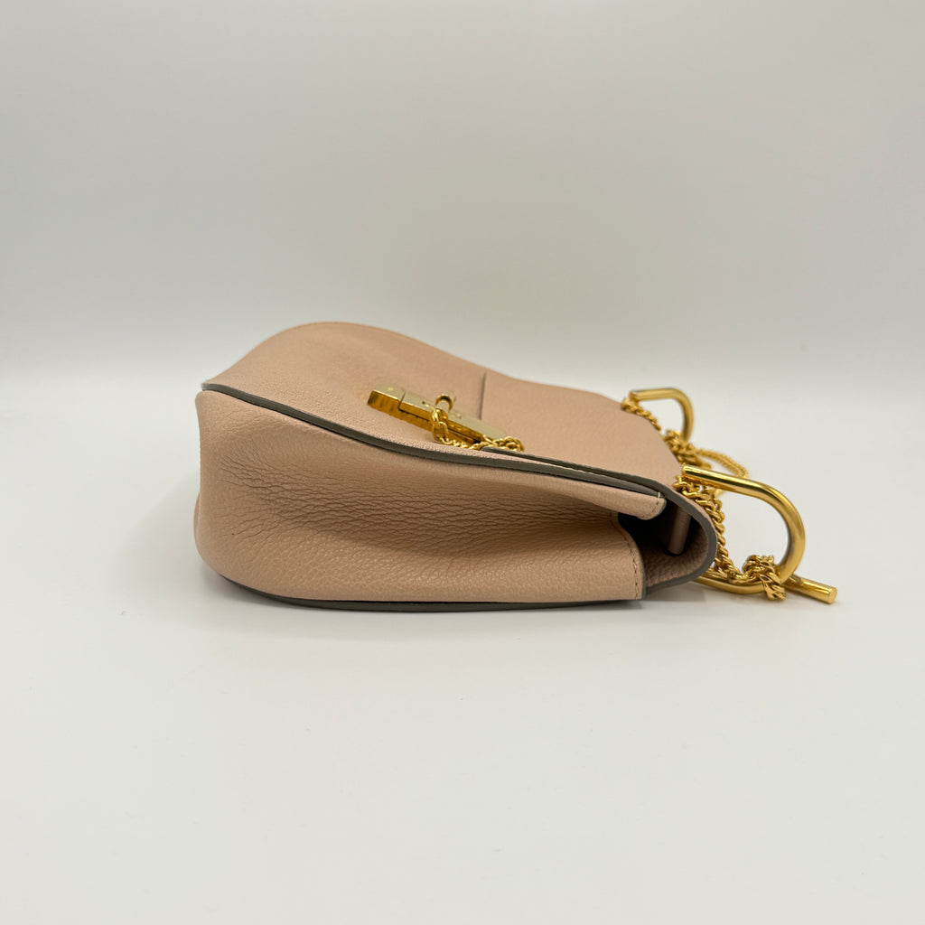 Drew Crossbody Bag Leather and Suede Small