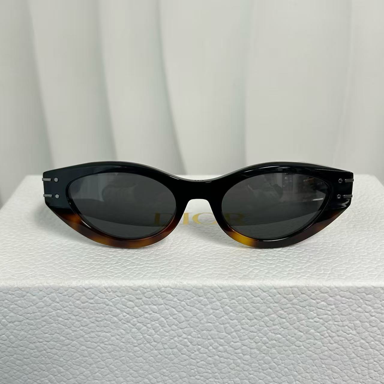 Dior Diorsignature B51 Cat-Eye Acetate Sunglasses Twins LDJ3641