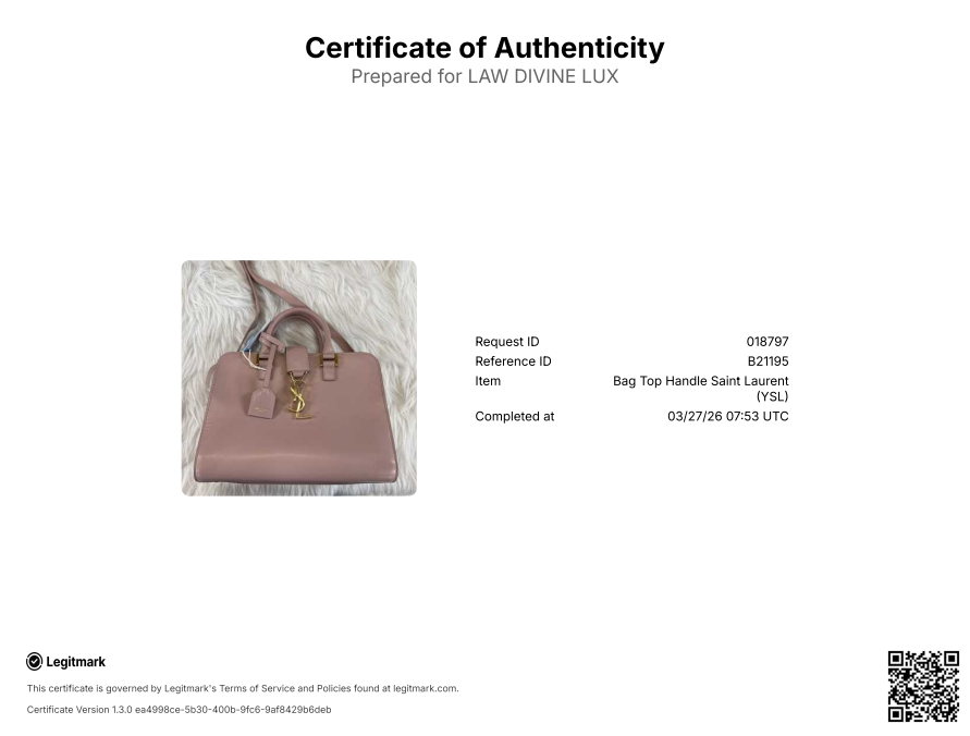 Monogram Cabas Leather Small Twins B21195