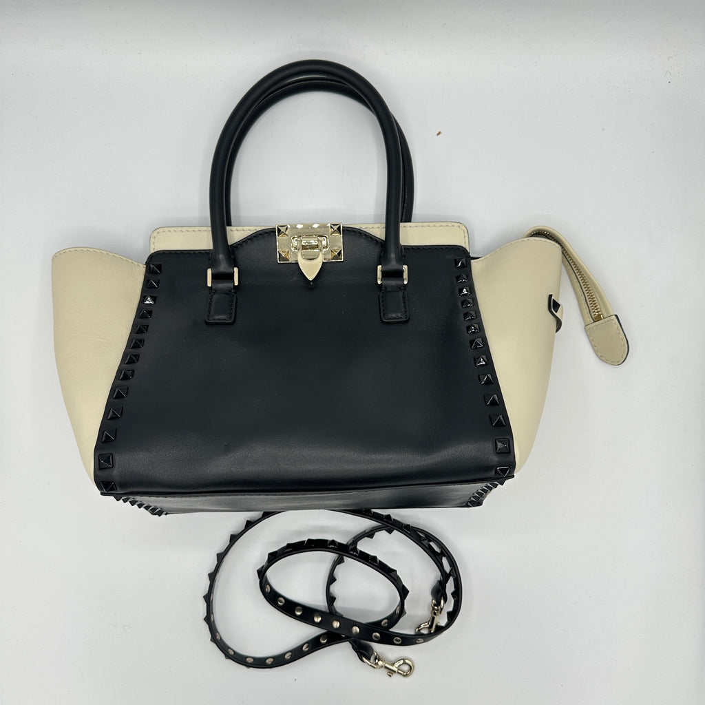 Rockstud Tote Rigid Leather Mini