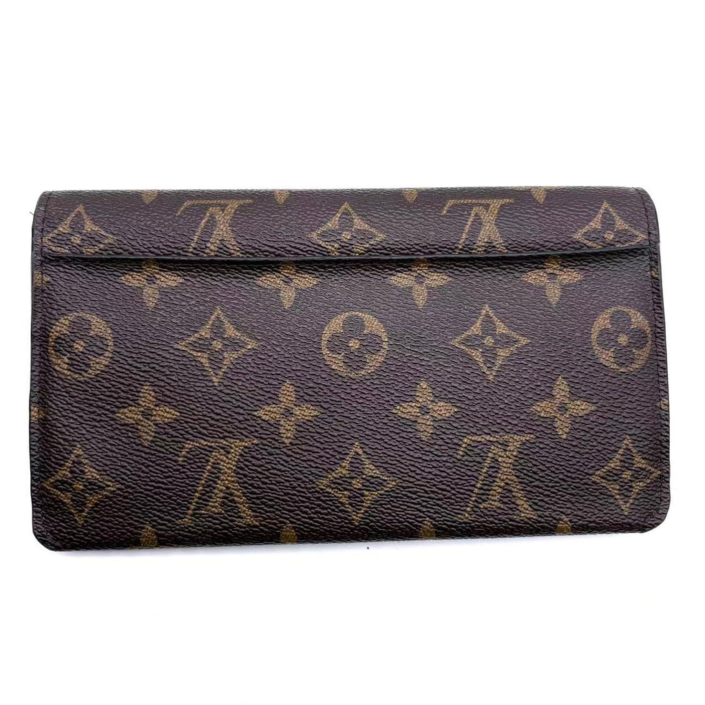 Monogram Jeanne Wallet Rose Ballerine