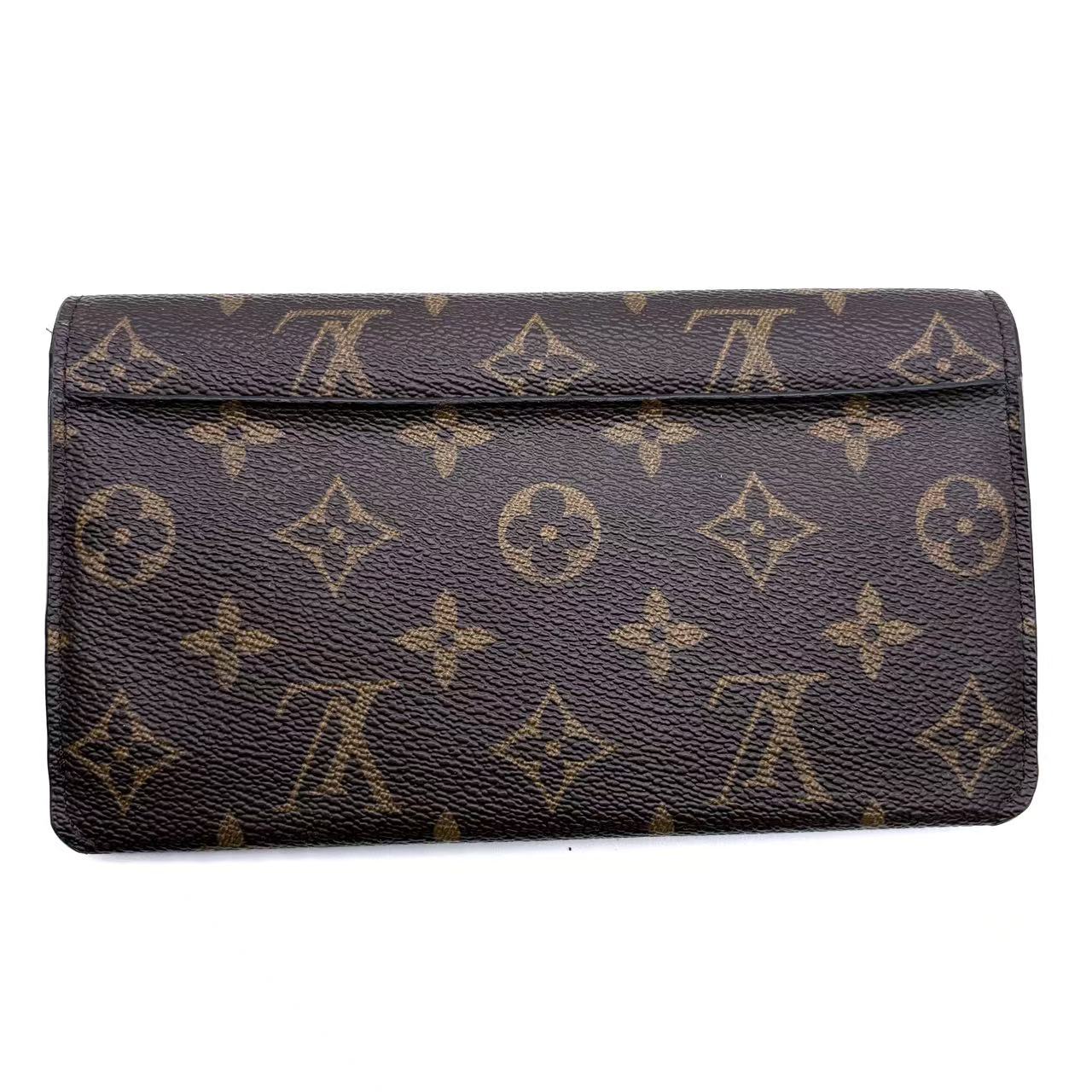 Monogram Jeanne Wallet Rose Ballerine