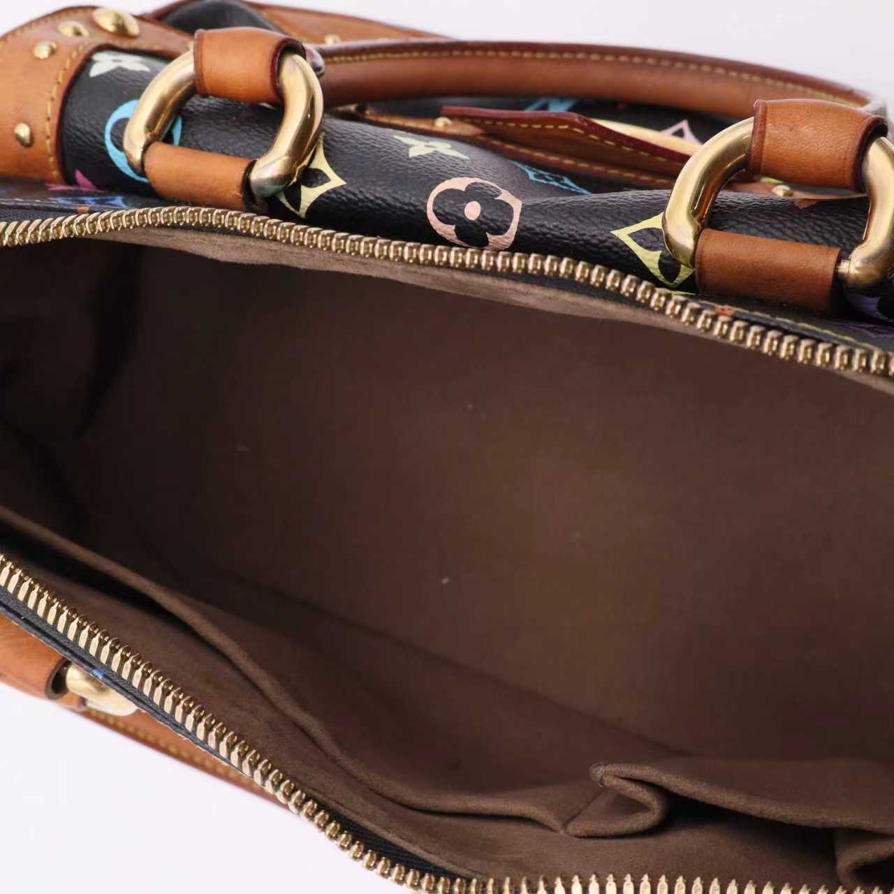 Louis Vuitton  Monogram Multicolor Rita Black twins