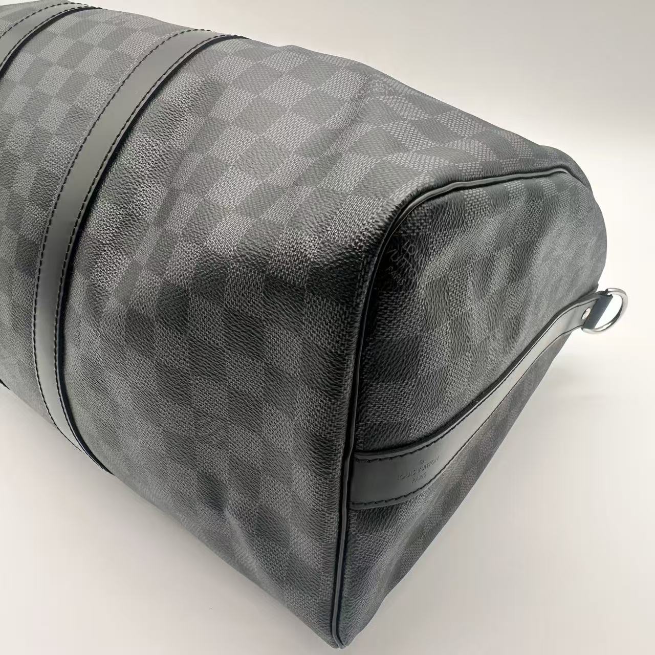 Keepall Bandouliere Bag Damier Graphite 45
