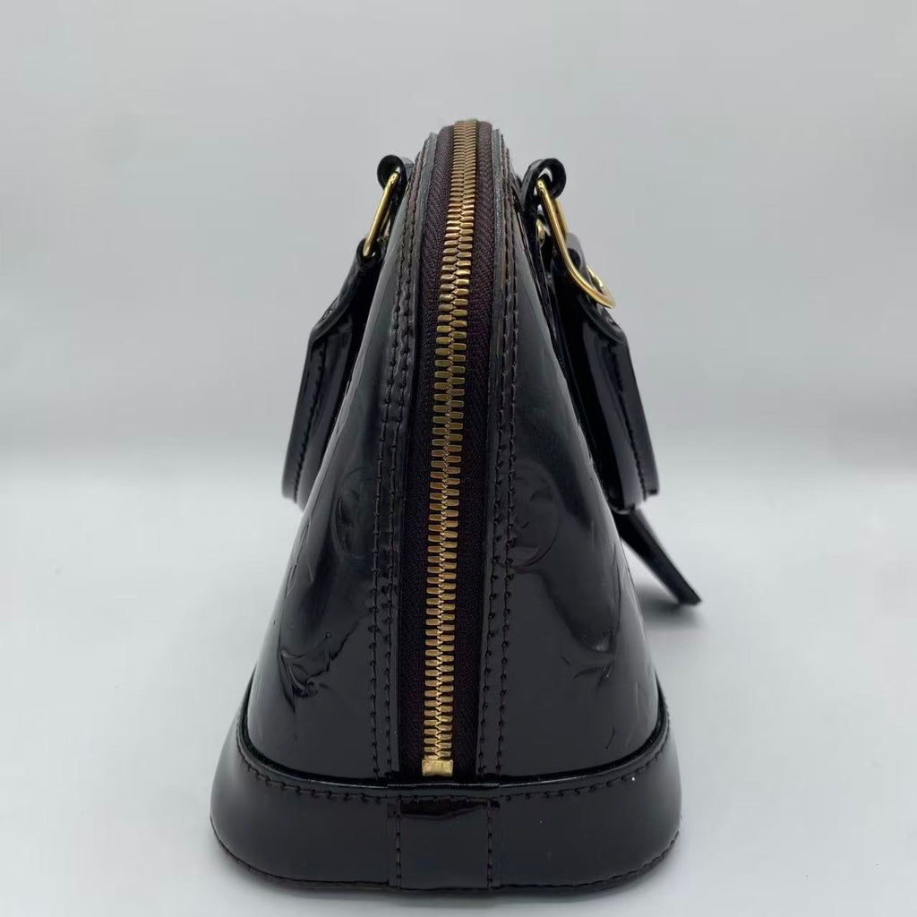 Alma BB patent leather crossbody bag