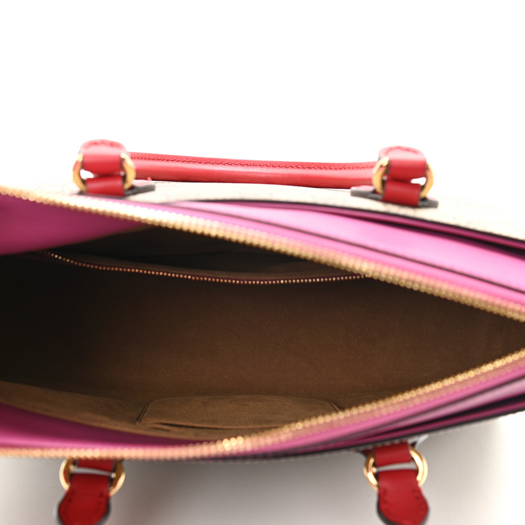 Linea A Convertible Tote GG Coated Canvas Small Twins