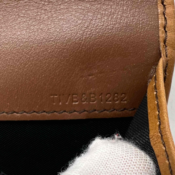 Burberry Tan Haymarket Check Canvas Cavendish Continental Wallet W23486