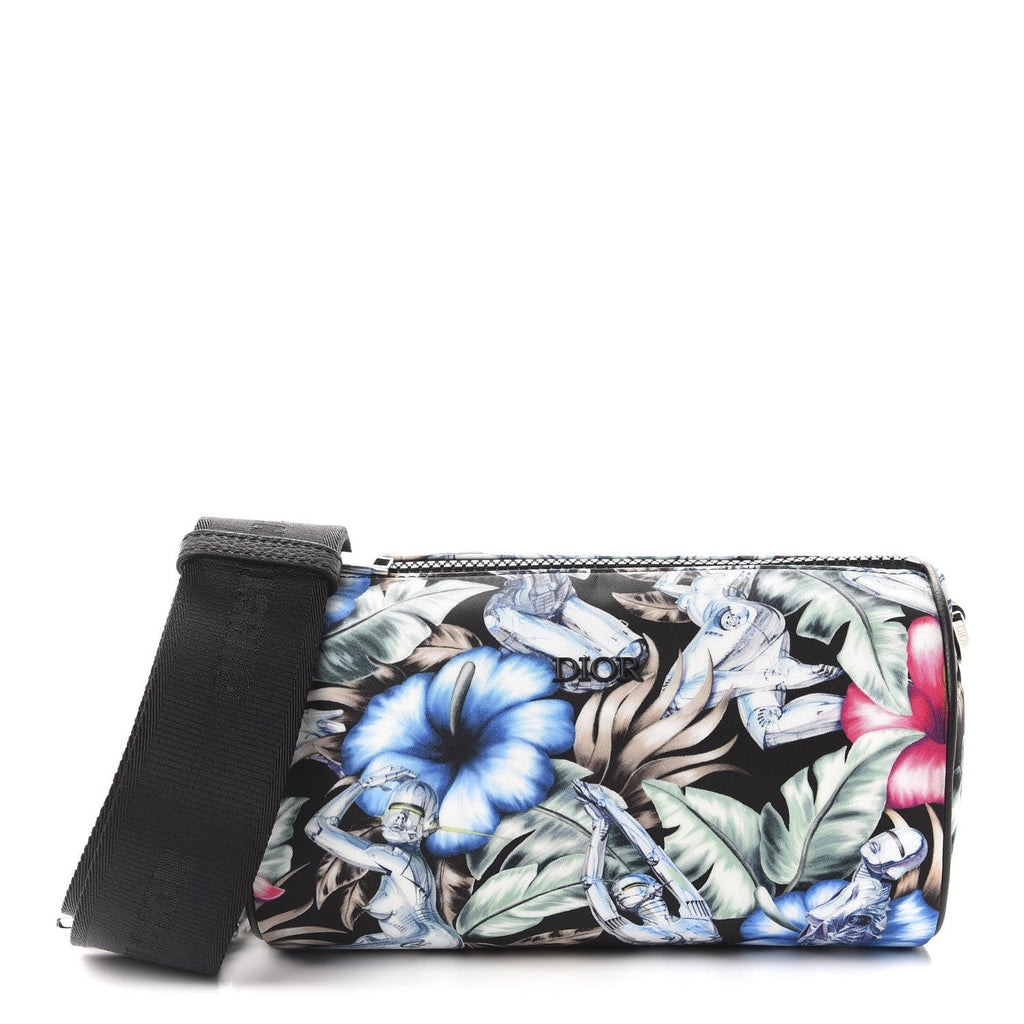 Christian Dior X SORAYAMA Canvas Mens Roller Messenger Multicolor twins LDJ4395