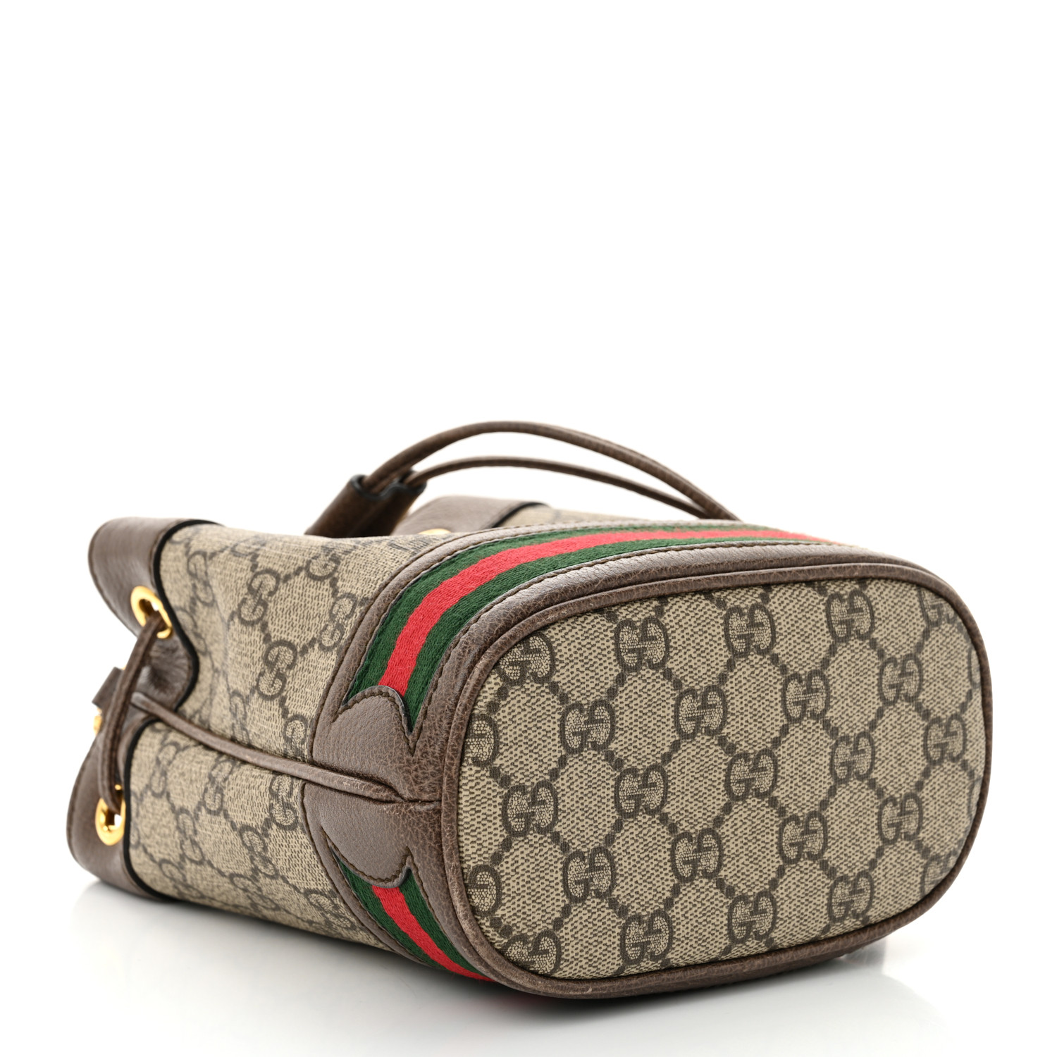 Ophidia Bucket Bag GG Coated Canvas Mini Twins