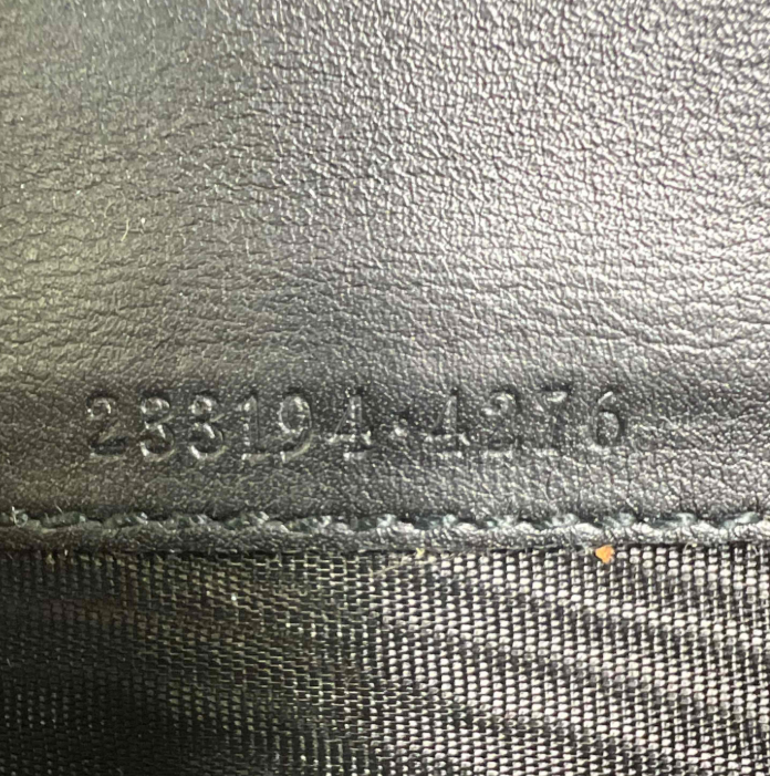 Gucci Guccissima Leather Zip Around Continental Wallet W23612