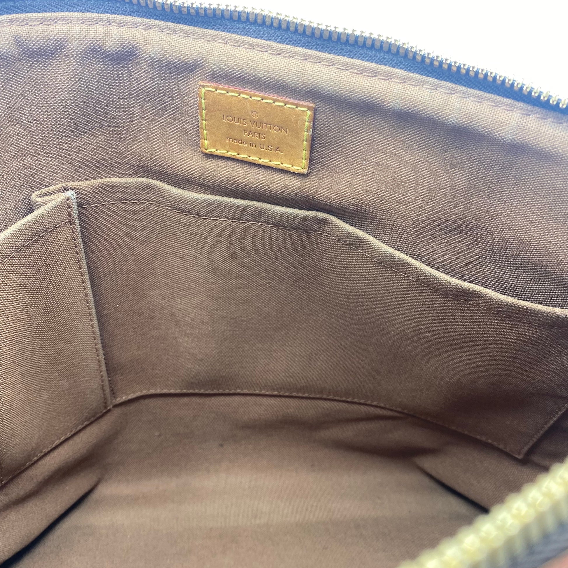 PRE-OWNED Monogram Canvas Palermo PM Satchel