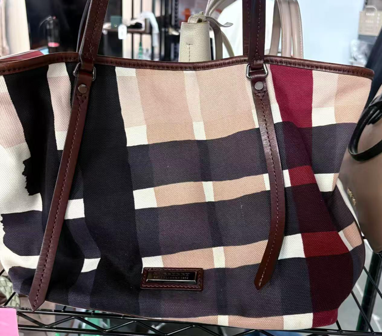 Nova Check Tote Bag LDC-0323