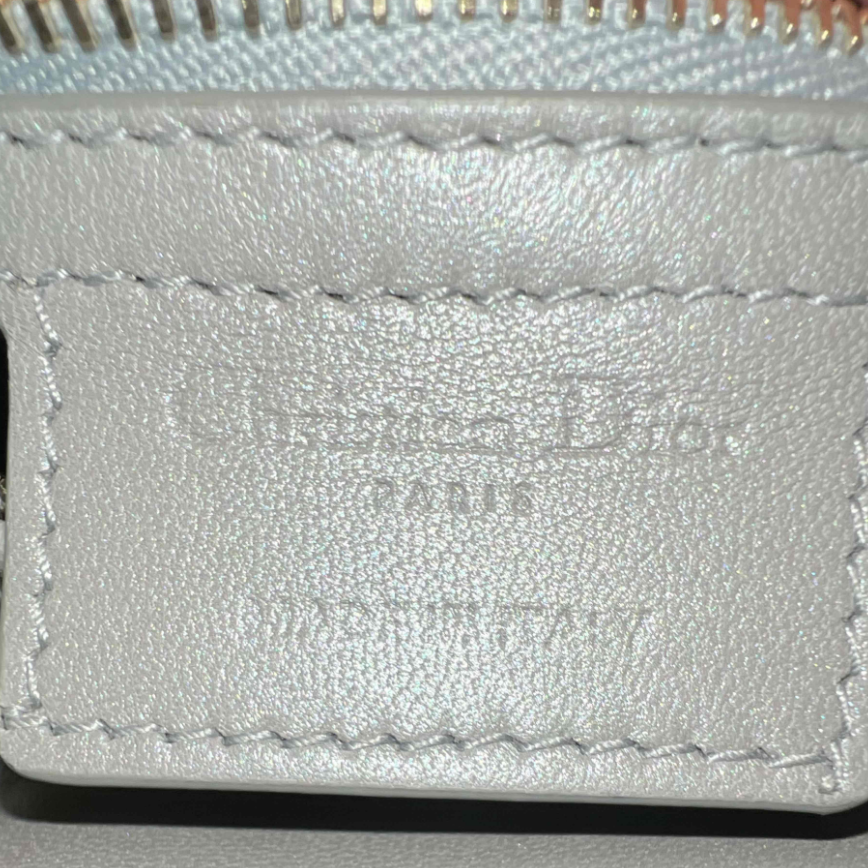 Lady Dior Bag Cannage Quilt Metallic Leather Medium B24536